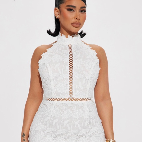 Fashion Nova Lisa Lace Dress XL - Picture 8 of 11